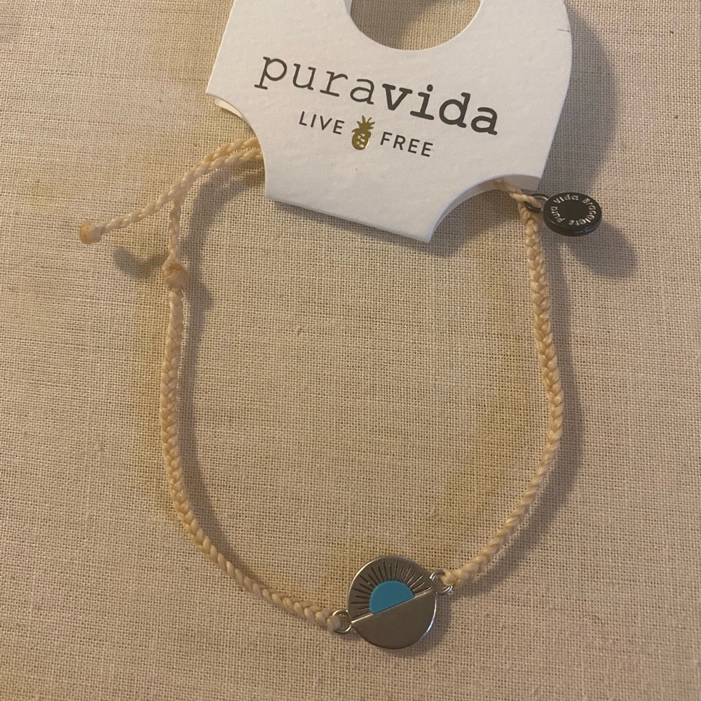 UNISEX - NEW - VIDA PURA GEMSTONE SUNSET CHARM BRACELET.. Comes with a free gift - Picture 6 of 14